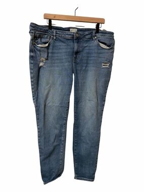 Kancan Style # KC8561M Emmie Mid Rise Skinny Jeans  Distressed